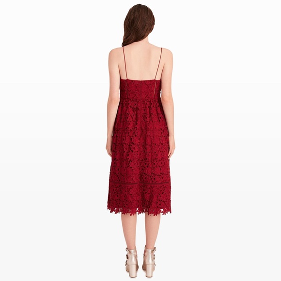Club Monaco Red Bolari Dress - Picture 5 of 10